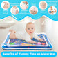 Inflatable Tummy Time Water Play Mat for Babies & Infants | Developmental Baby Toys for 3 to 12 Months | Portable & Sensory Baby Gift