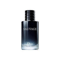 Dior Sauvage perfume bottle on a white background