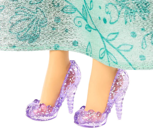 Mattel Disney Princess Ariel Fashion Doll | Sparkling Look, Red Hair & Tiara | Inspired by The Little Mermaid