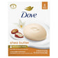 Dove Shea Butter Beauty Bar Soap – Nourishing &amp; Hydrating for Softer Skin (8 Count
