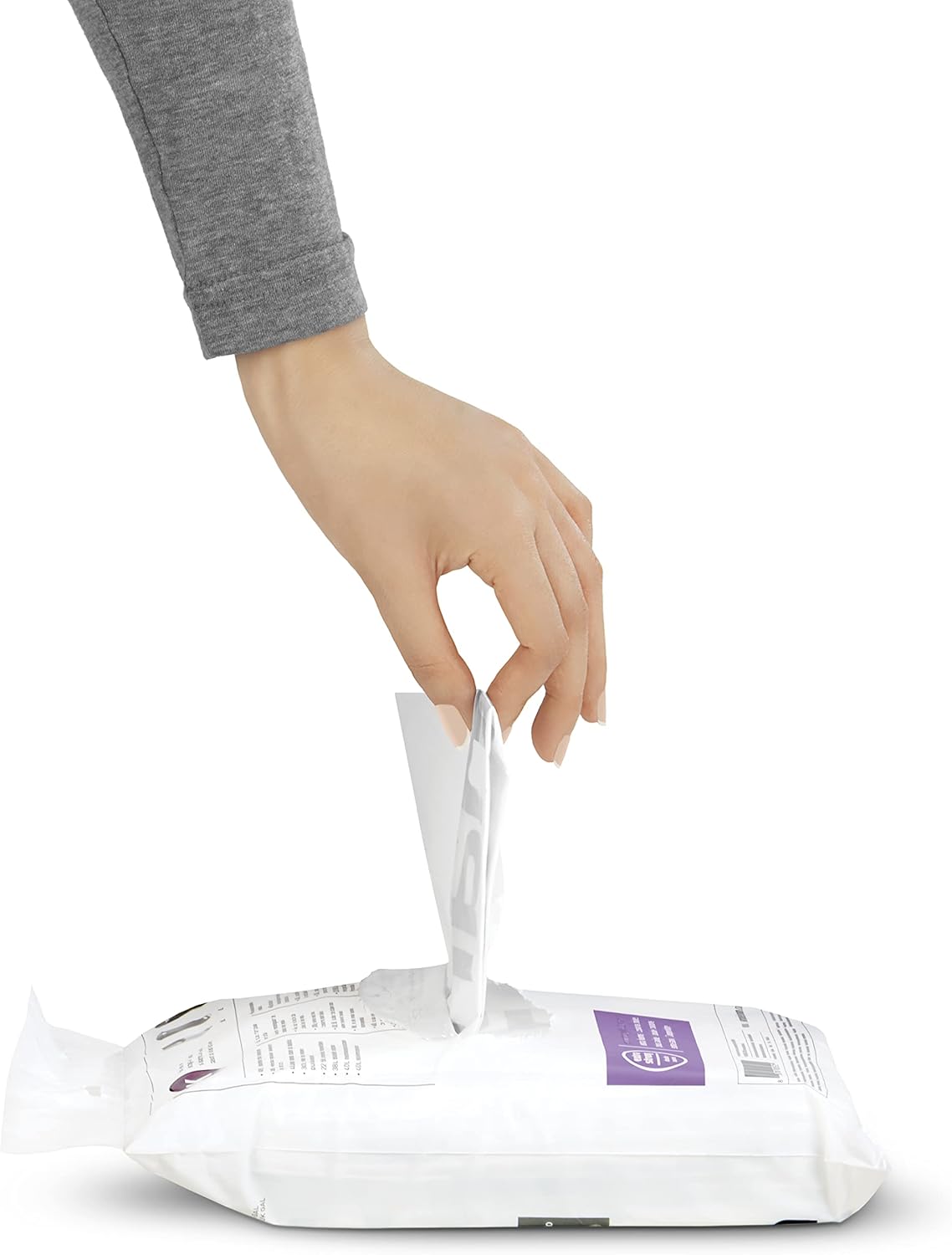 simplehuman Code M Custom Fit Liners, 60 Count - 45 Liter / 11.9 Gallon Trash Bags