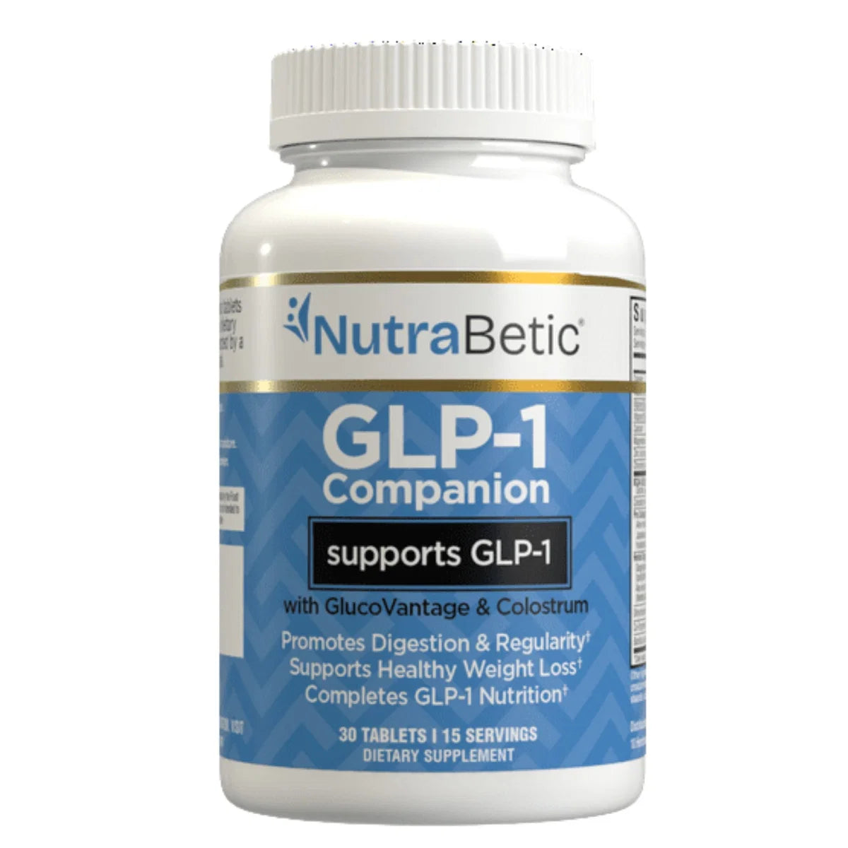 NutraBetic GLP-1 Companion Supplement 30 Tablets | Weight Support