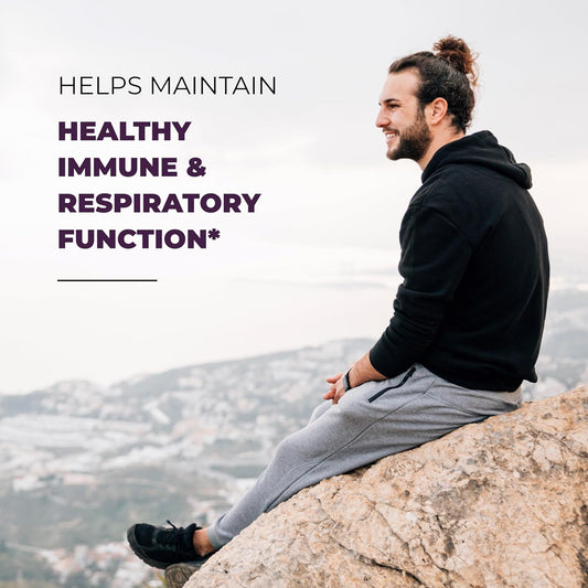 Elderberry Vitamin C & Zinc | Quercetin & Vitamin D3 | Immune Support Capsules for Adults | 2-Month Supply | Herbal Supplement for Men & Women