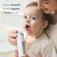 GROWNSY Nasal Aspirator for Baby – Pro Baby Nose Sucker with 3 Soft Silicone Tips, Adjustable Suction, Built-In Music & Light Soothing, USB-C Rechargeable