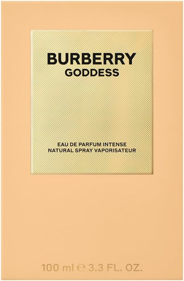 Burberry Goddess Intense Eau De Parfum 100ml / 3.4oz – Warm Vanilla Woody Women’s Perfume, Long-Lasting Luxury Fragrance