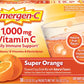 Emergen-C 1000mg Vitamin C Powder | Daily Immune Support | Caffeine-Free with Zinc, Manganese &amp; Electrolytes – Super Orange, 30 Packets