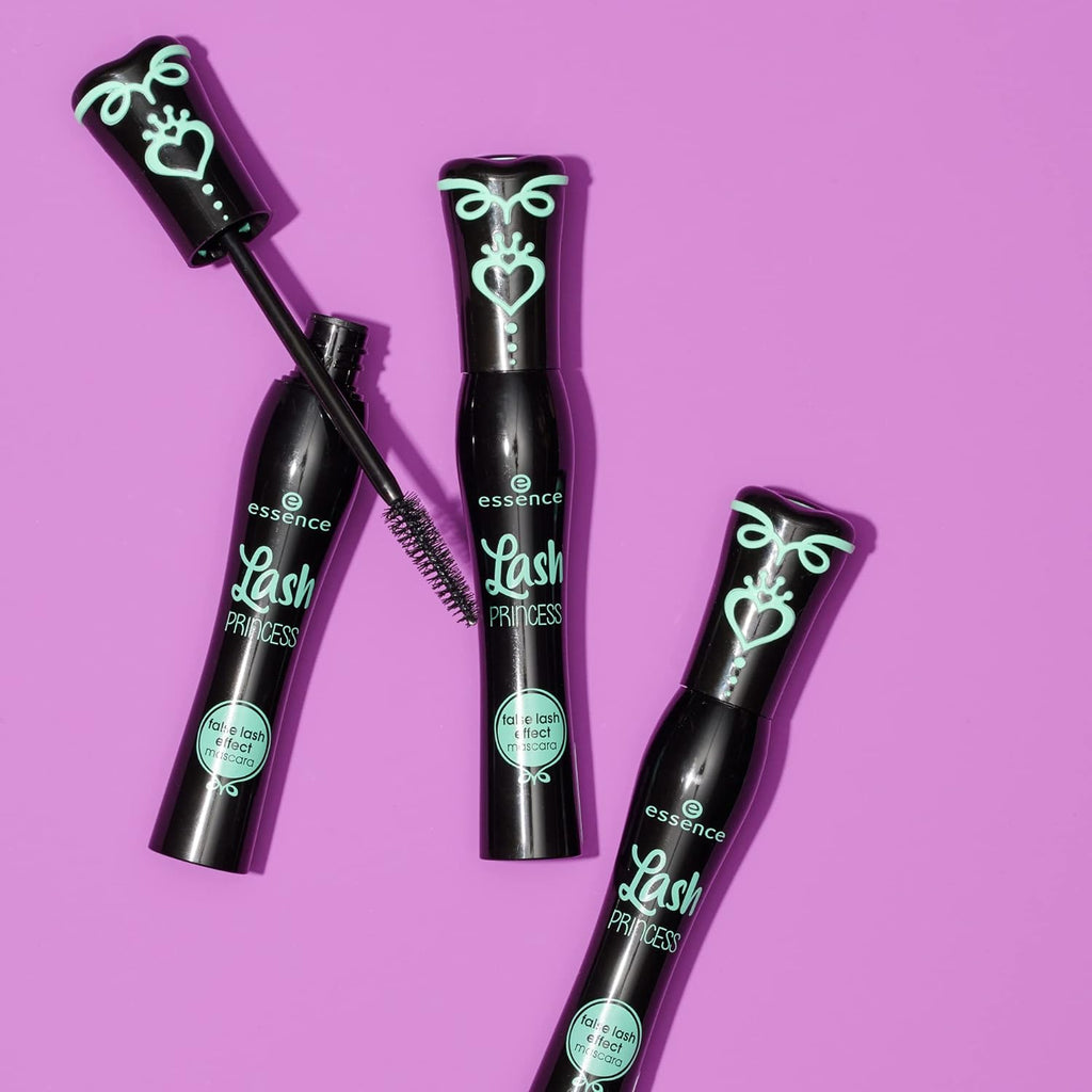 Essence Lash Princess False Lash Effect Mascara | Volumizing & Lengthening | Paraben-Free & Cruelty-Free | Dramatic Volume Without Clumps - Ballimart