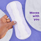 Always Anti-Bunch Xtra Protection Panty Liners for Women, Extra Long, Unscented, 368 Count - Ballimart