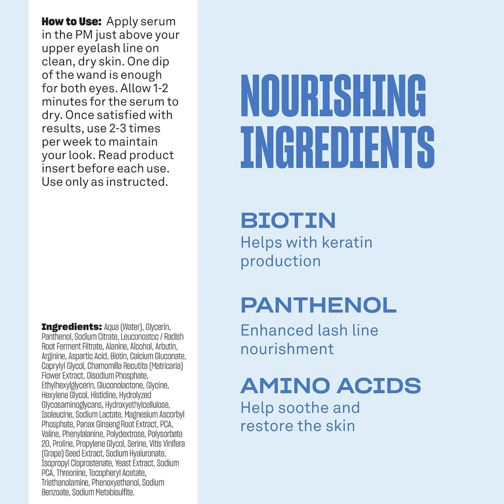 Babe Original Eyelash Serum - Lash Enhancing Serum for Fuller, Longer Lashes, Vegan & Cruelty-Free | Natural Lashes & Extensions Friendly - Ballimart