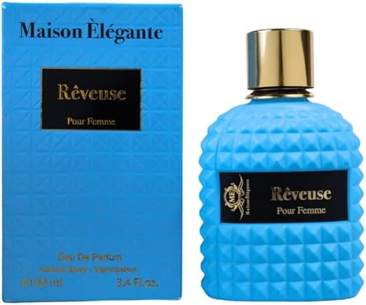 Reveuse Femme Eau de Parfum - Dreamy & Feminine Floral Fragrance, 3.4 Oz