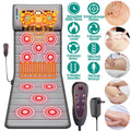 Full Body Massage Mat with Heat 10 Neck Shiatsu Kneading Massage Heads, Multifunctional Electric Heated Massage Chair Back Pad for Back Lumbar Leg Pain Relief（No shipments on weekends） - Ballimart