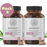 Happy Mammoth Hormone Harmony – Vegan Menopause Support | Hormone Balance, Hot Flash & Mood Relief (72 Capsules)