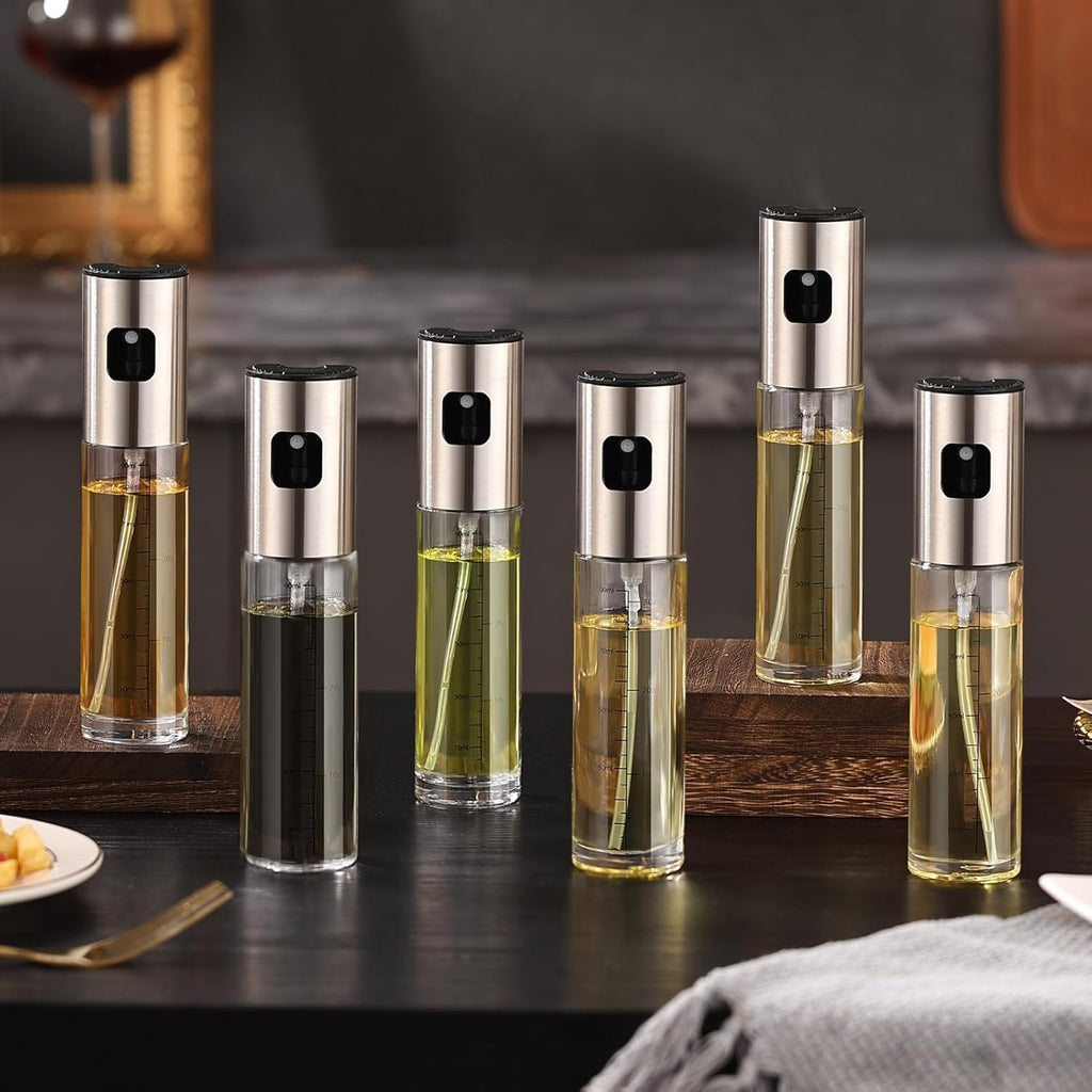 PUZMUG Olive Oil Sprayer for Cooking - 100ml Oil Mister Bottle for Air Fryer, BBQ, Baking, and Roasting | Oil Control for Healthy Cooking - Ballimart