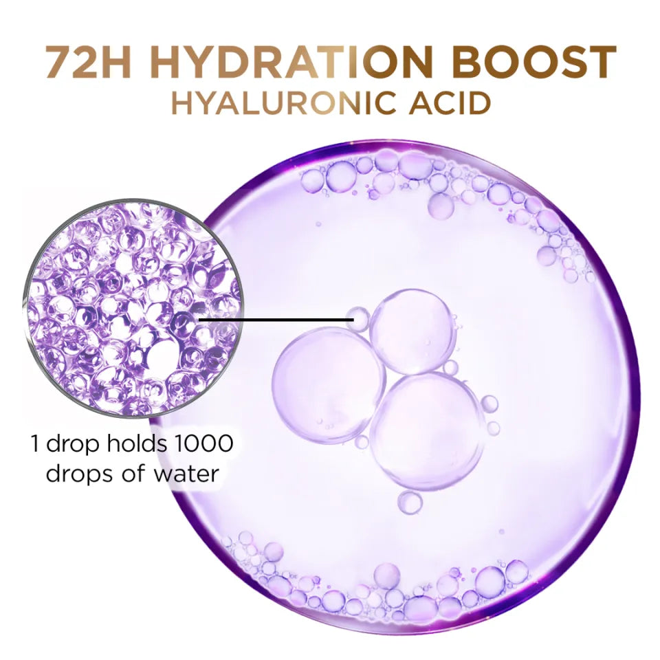 L'Oreal Paris Elvive Hyaluron Plump Shampoo & Conditioner Set – Hydrating Hair Care with Hyaluronic Acid for 72-Hour Moisture