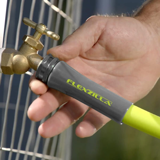 Flexzilla Garden Hose 5/8 in. x 50 ft - Heavy Duty, Lightweight, Drinking Water Safe, ZillaGreen - Ballimart