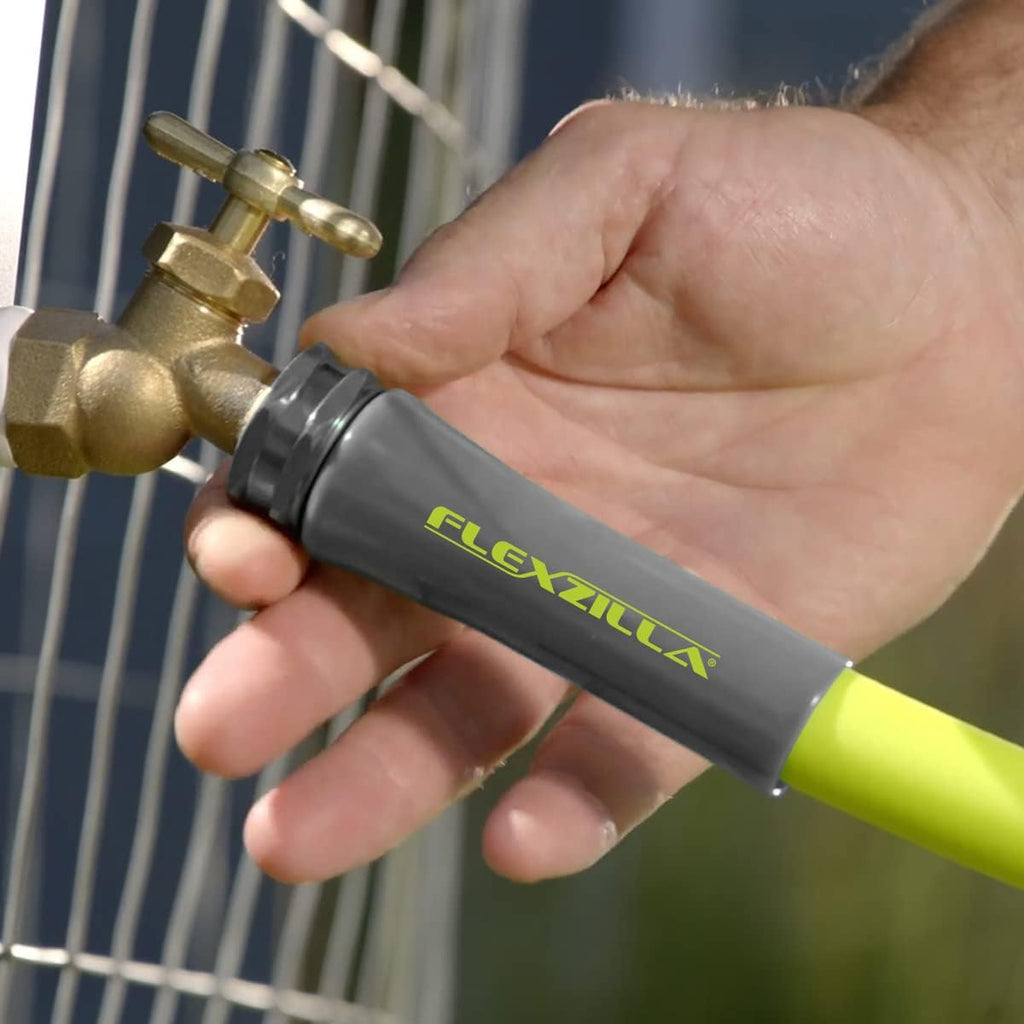 Flexzilla Garden Hose 5/8 in. x 50 ft - Heavy Duty, Lightweight, Drinking Water Safe, ZillaGreen - Ballimart