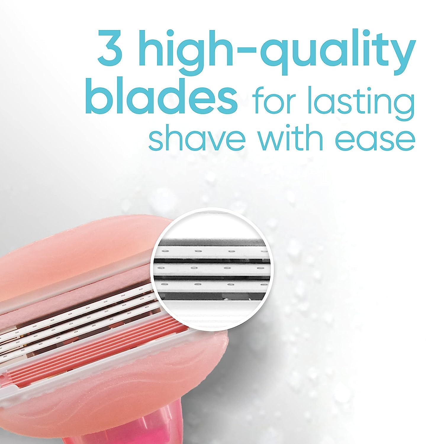 Gillette Venus ComfortGlide Women's Razor, White Tea Scent – 1 Razor Handle + 4 Blade Refills | Holiday Gift Set - Ballimart