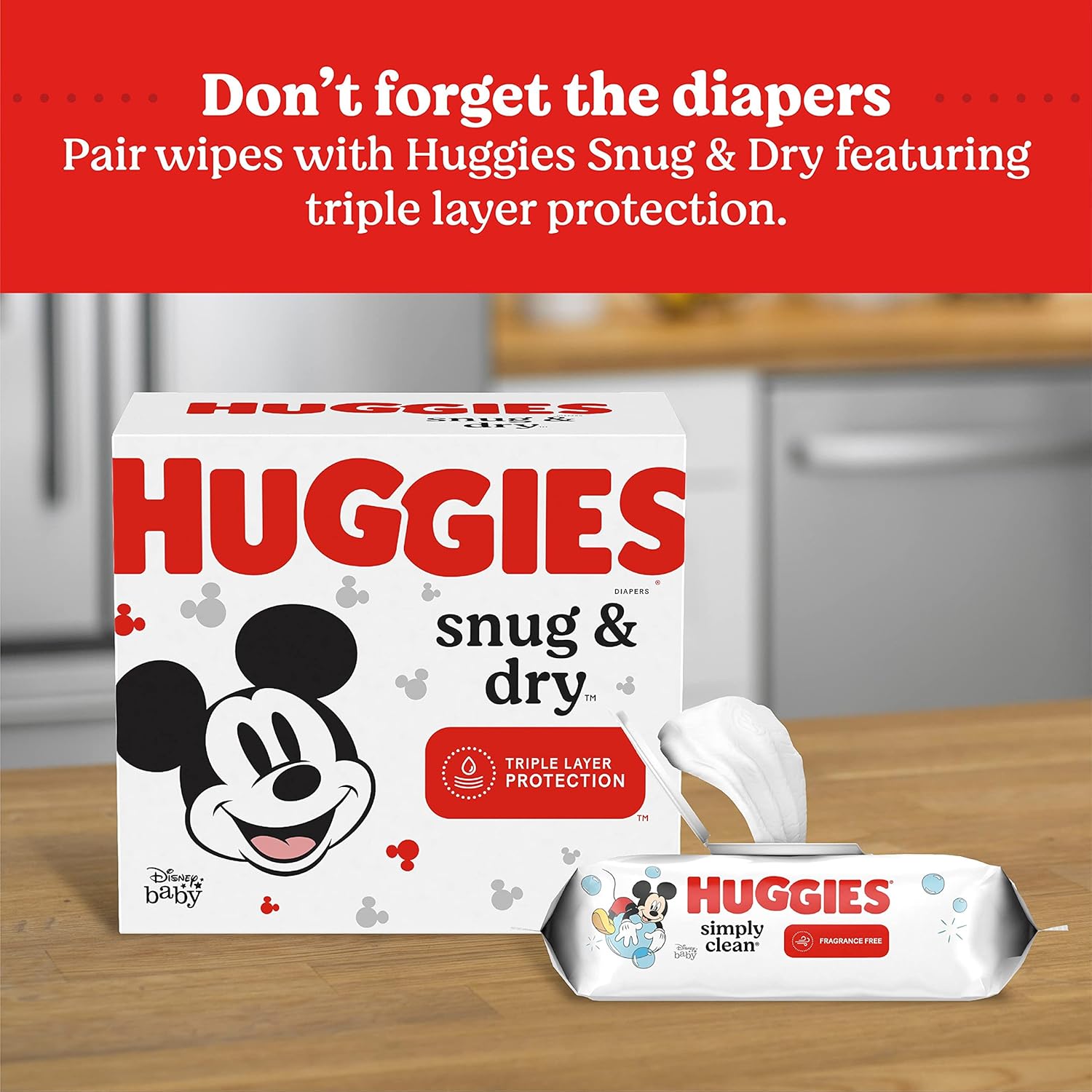 Huggies Simply Clean Fragrance-Free Baby Wipes (704 Count) – Unscented, Hypoallergenic & Dermatologist-Tested Wipes for Sensitive Skin