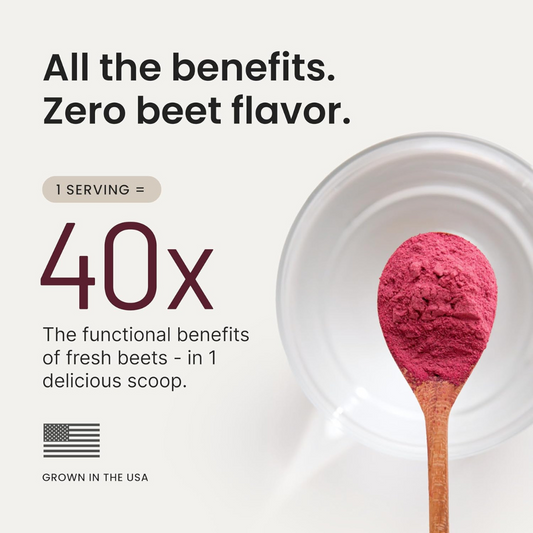 Buy One, Get One FREE – HumanN SuperBeets Beet Root Powder – Black Cherry