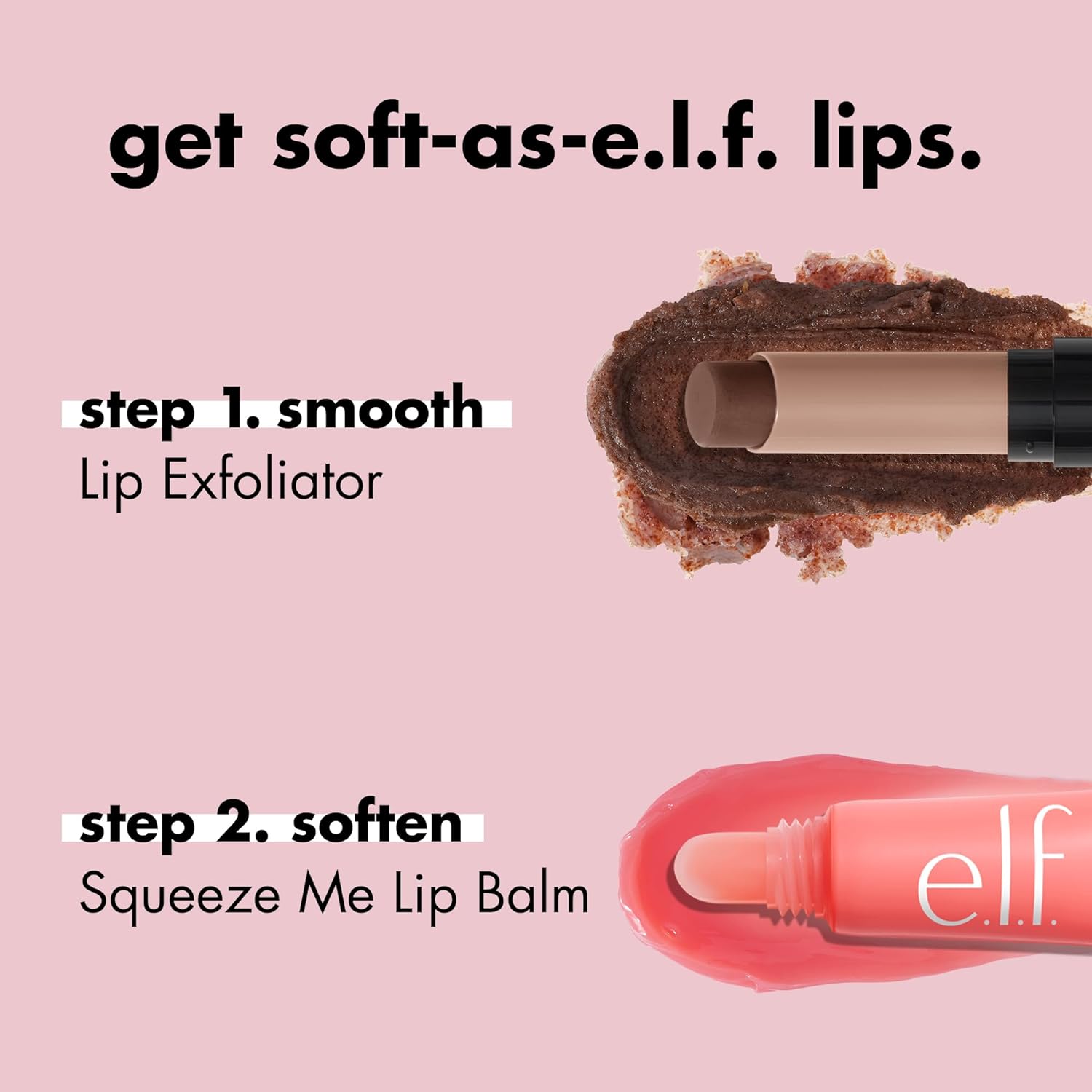 e.l.f. Squeeze Me Lip Balm - Strawberry | Moisturizing Sheer Tint with Hyaluronic Acid, Vegan & Cruelty-Free