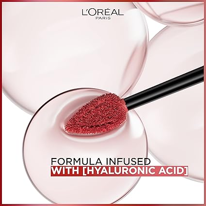 L'Oreal Paris Infallible Matte Resistance Liquid Lipstick – 16 Hour Wear, Smudge-Proof, Hydrating with Hyaluronic Acid, Le Rouge Paris 420, 0.16 Fl Oz