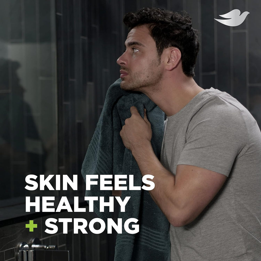 Dove Men+Care Extra Fresh Body and Face Bar 3-in-1 Cleanser for Shaving, Hydrating Skin, 3.75 oz, 14 Count - Moisturizing Face & Body Soap for Men