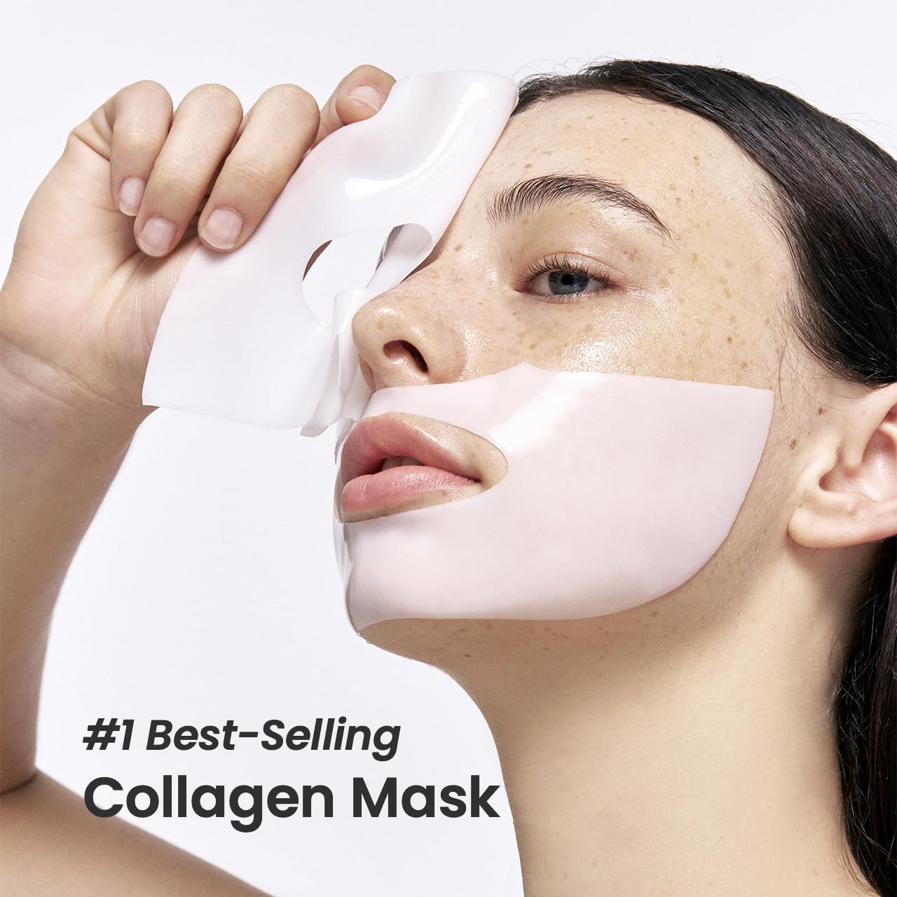 BIODANCE Bio-Collagen Real Deep Mask – Hydrating Overnight Hydrogel Mask, Pore Minimizing, Improves Elasticity, Deep Moisture, 34g x 4 Sheets