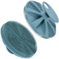 INNERNEED Food-Grade Silicone Body Scrubber – Soft, Gentle Exfoliating Shower Brush for Deep Cleansing, Quick-Dry, and Durable Design (Dark Green)