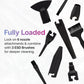 IT Dusters AirTec Ultra Electric Air Duster Blower | Powerful 2-Stage Cleaning for PC, Laptop, Consoles & More | Sustainable Alternative to Canned Air | Includes Nozzle Attachments & Brushes
