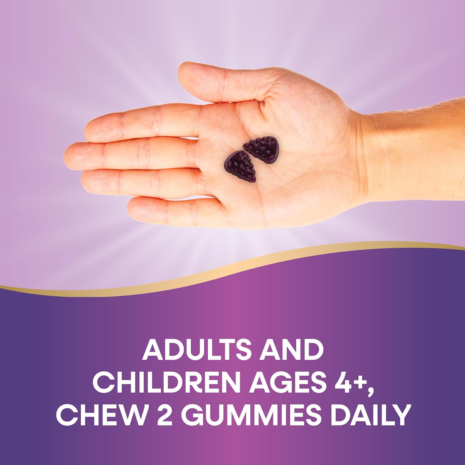 Nature’s Way Sambucus Elderberry Immune Gummies – Daily Immune Support for Kids & Adults 🍇💪