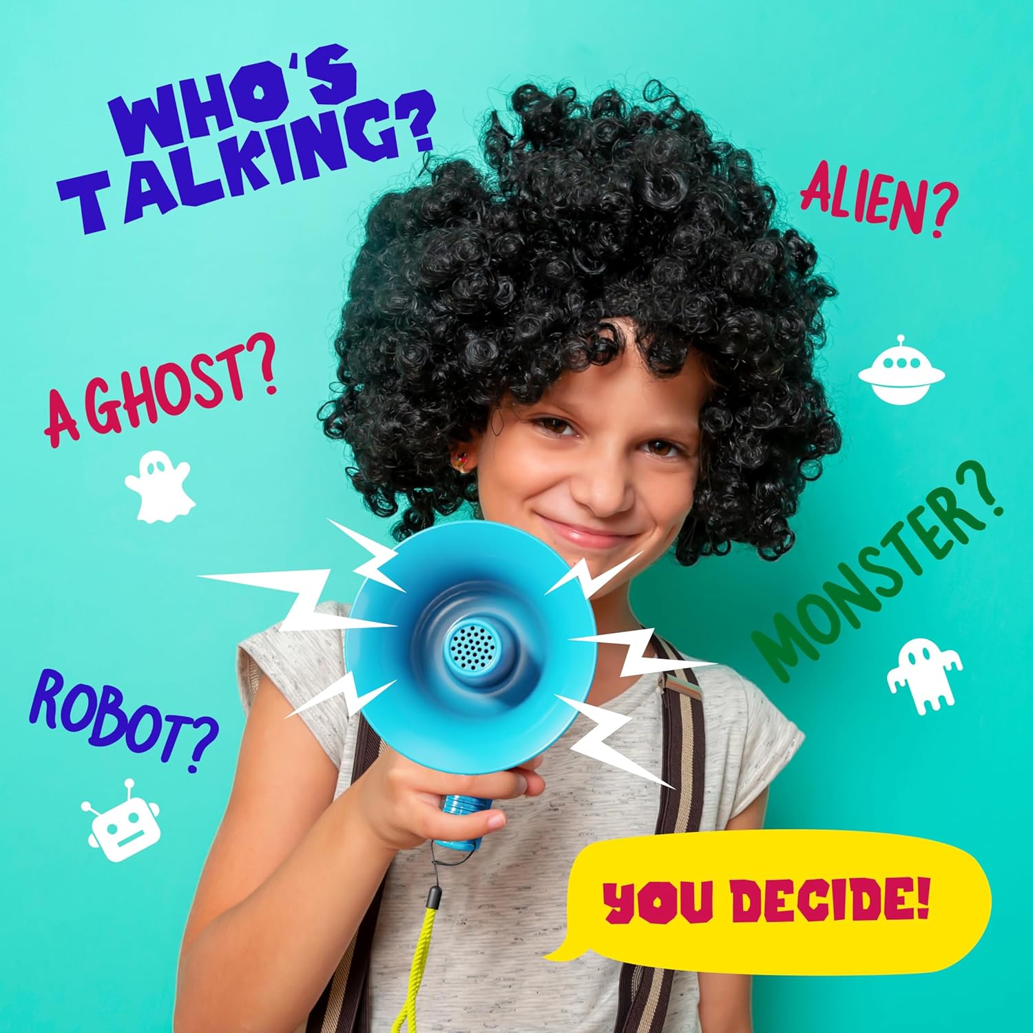 Mini Explorer Voice Changer for Kids – Fun Voice-Changing Megaphone with 5 Modes, Rechargeable, Colorful Lights, Perfect Gift for Boys & Girls Ages 3-8+ - Ballimart