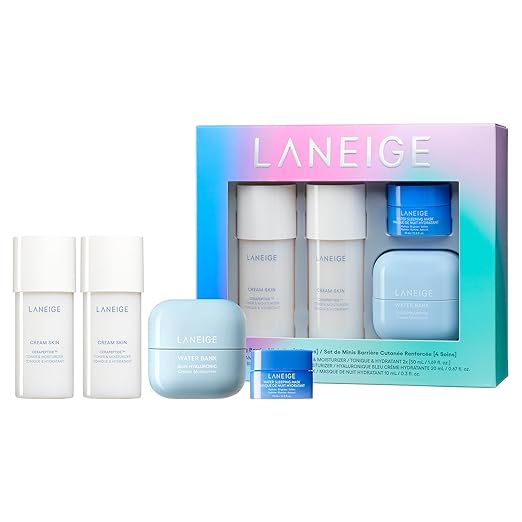 LANEIGE Cream Skin Refillable Toner & Moisturizer with Ceramides & Peptides – Korean Milky Toner for Hydration, Barrier Boosting & Radiance