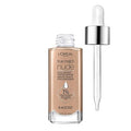 L'Oreal Paris True Match Nude Hyaluronic Tinted Serum Foundation, Light-Medium 3-4, Hydrating Vegan Makeup with 1% Hyaluronic Acid, 1 fl. oz.