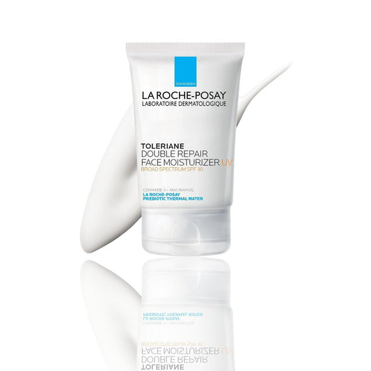 La Roche-Posay Toleriane Double Repair Face Moisturizer | Daily Hydrating Face Cream for All Skin Types with Ceramide & Niacinamide | Oil-Free & Fragrance-Free Moisturizer with SPF 30 - Ballimart
