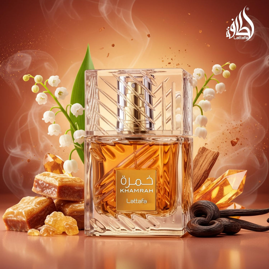 Lattafa Khamrah Eau de Parfum 3.4 oz – Unisex Vanilla Fragrance