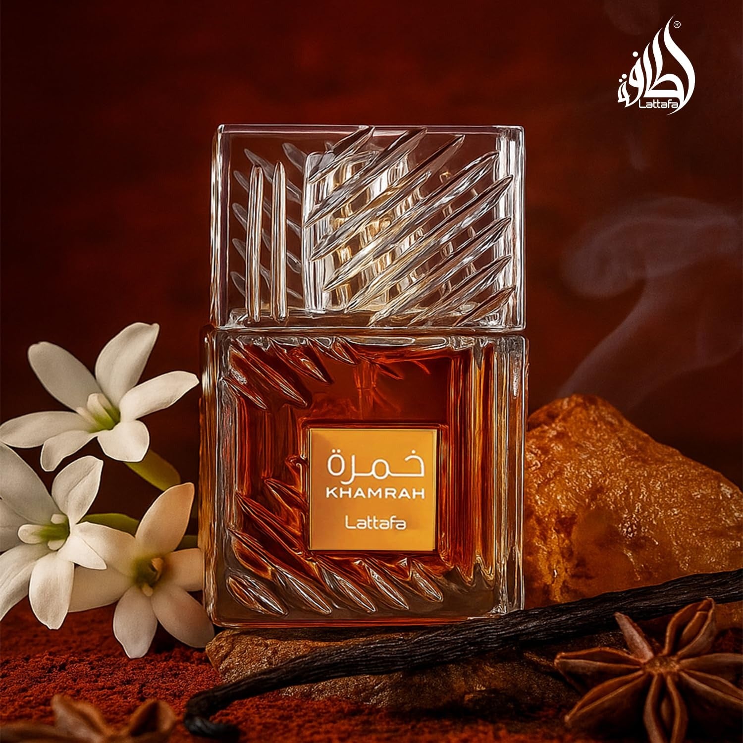 Lattafa Khamrah Eau de Parfum 3.4 oz – Unisex Vanilla Fragrance