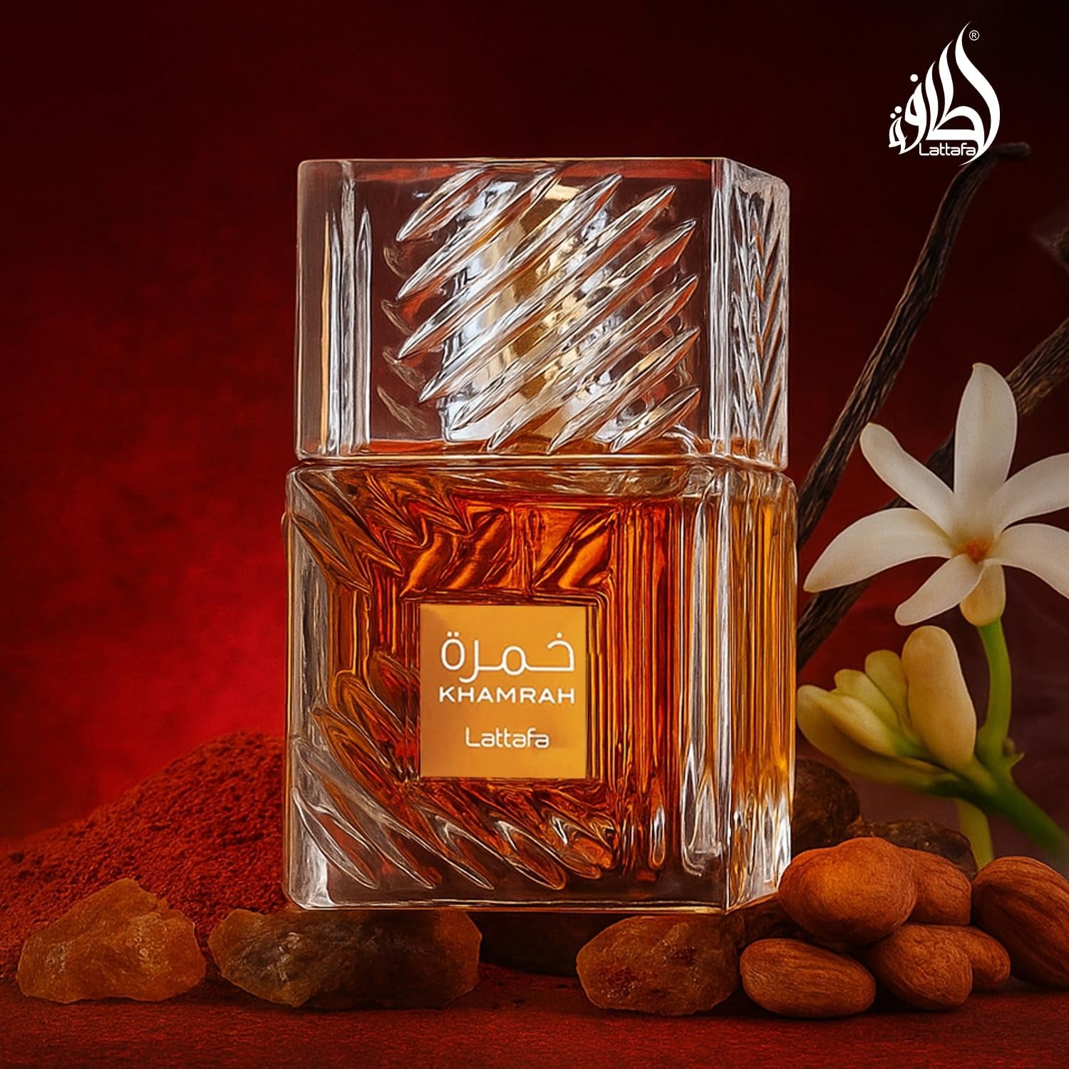 Lattafa Khamrah Eau de Parfum 3.4 oz – Unisex Vanilla Fragrance