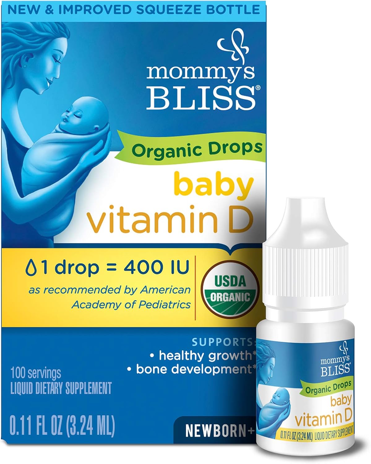 Lovebug USDA Organic Probiotic for Infants & Babies | Colic, Reflux, Diarrhea, Constipation & Gas Relief | Multi-Strain 5 Billio