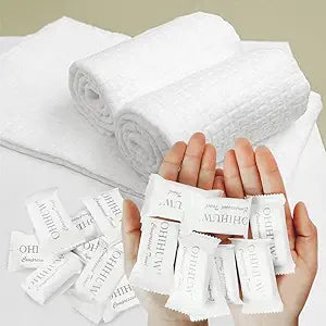 Magic Compressed Towels – Thicker, Reusable Washcloths | Portable Coin Tissues for Travel, Camping, Hiking, Sports & Beauty (30 Pack)
