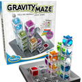 ThinkFun Gravity Maze Marble Run Brain Game & STEM Toy – Award-Winning Educational Logic Puzzle for Kids 8+ | Spatial Reasoning, Engineering, and Building Game with 60 Challenges