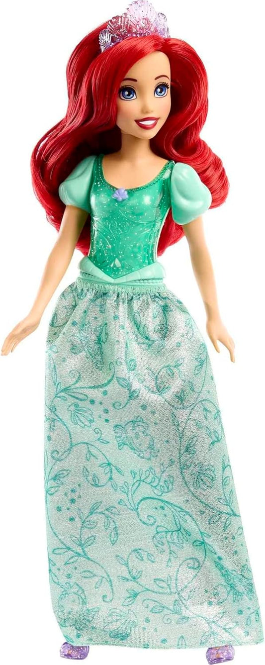 Mattel Disney Princess Ariel Fashion Doll | Sparkling Look, Red Hair & Tiara | Inspired by The Little Mermaid