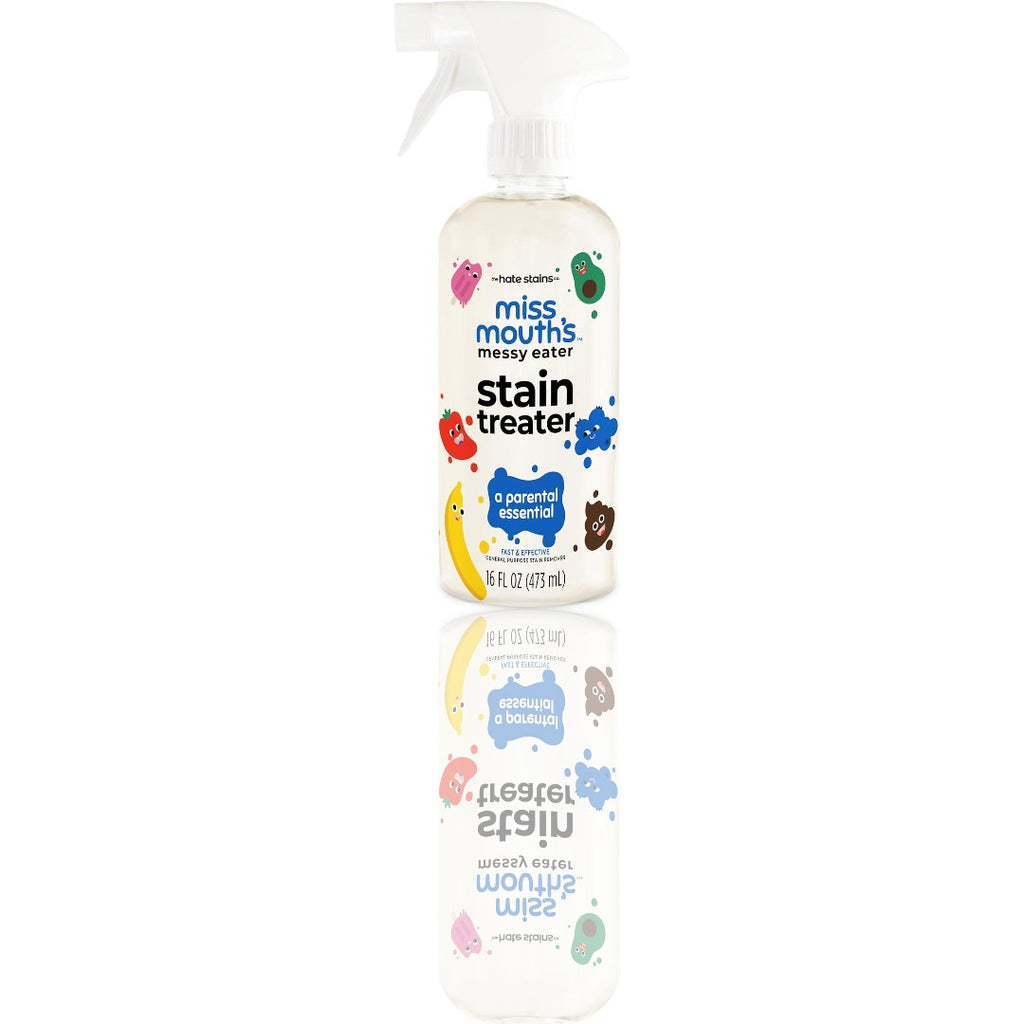 Miss Mouth's Messy Eater Stain Treater Spray - 16oz Professional-Grade Stain Remover | Baby-Safe, Safer-Choice Certified for Clothes, Upholstery & Carpets