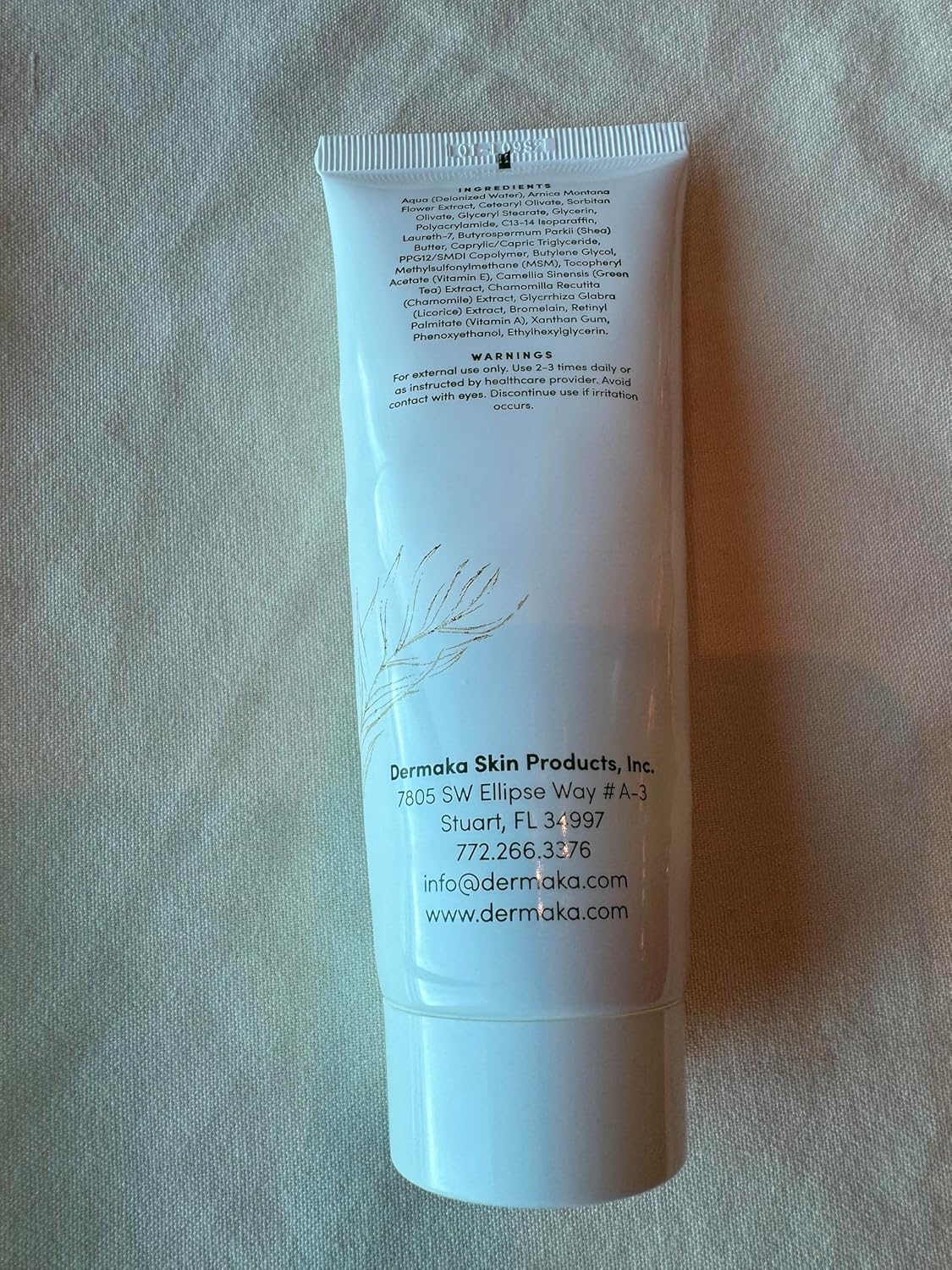 Title Dermaka Skin Cream – 4 oz All-Natural Moisturizing Lotion | Healing Cream for Skin Irritation & Restoration