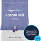 Amazon Basics Lavender Scented Epsom Salt Soaking Aid – 3 lbs Resealable Bag for Relaxation & Muscle Relief - Ballimart