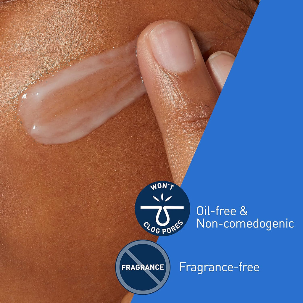 CeraVe PM Facial Moisturizing Lotion | Oil-Free Night Cream with Hyaluronic Acid & Niacinamide | 3oz - Ballimart