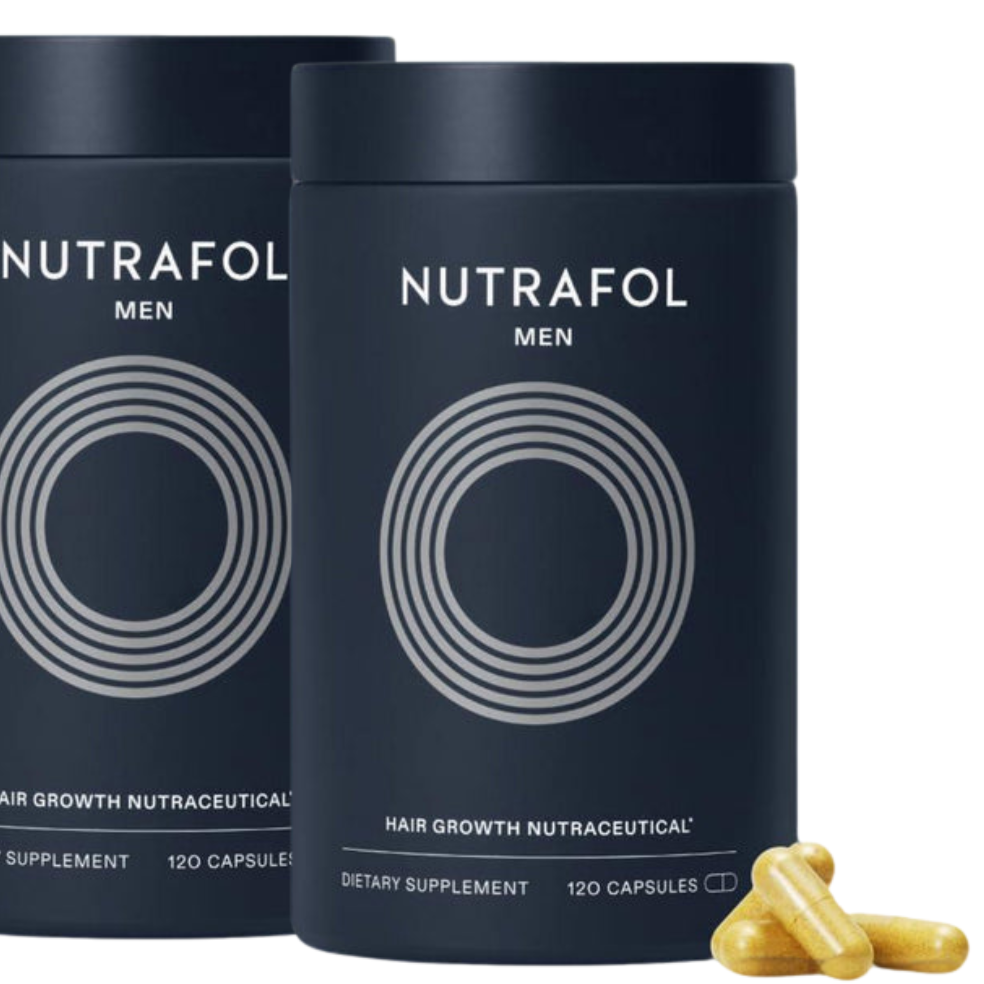 Nutrafol Men’s Hair Growth Supplement – 2 Pack (2-Month Supply)