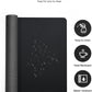 YSAGi Leather Desk Pad Protector - Large Non-Slip PU Leather Office Desk Mat, Waterproof Laptop Desk Blotter, Writing & Mouse Pad for Home and Office, 23.6" x 13.8", Black - Ballimart