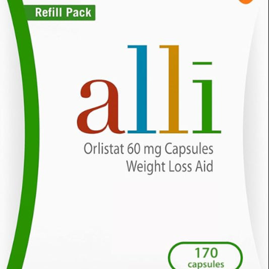 alli Diet Weight Loss Supplement Pills - Orlistat 60 Mg Capsules, 170 Count - Ballimart