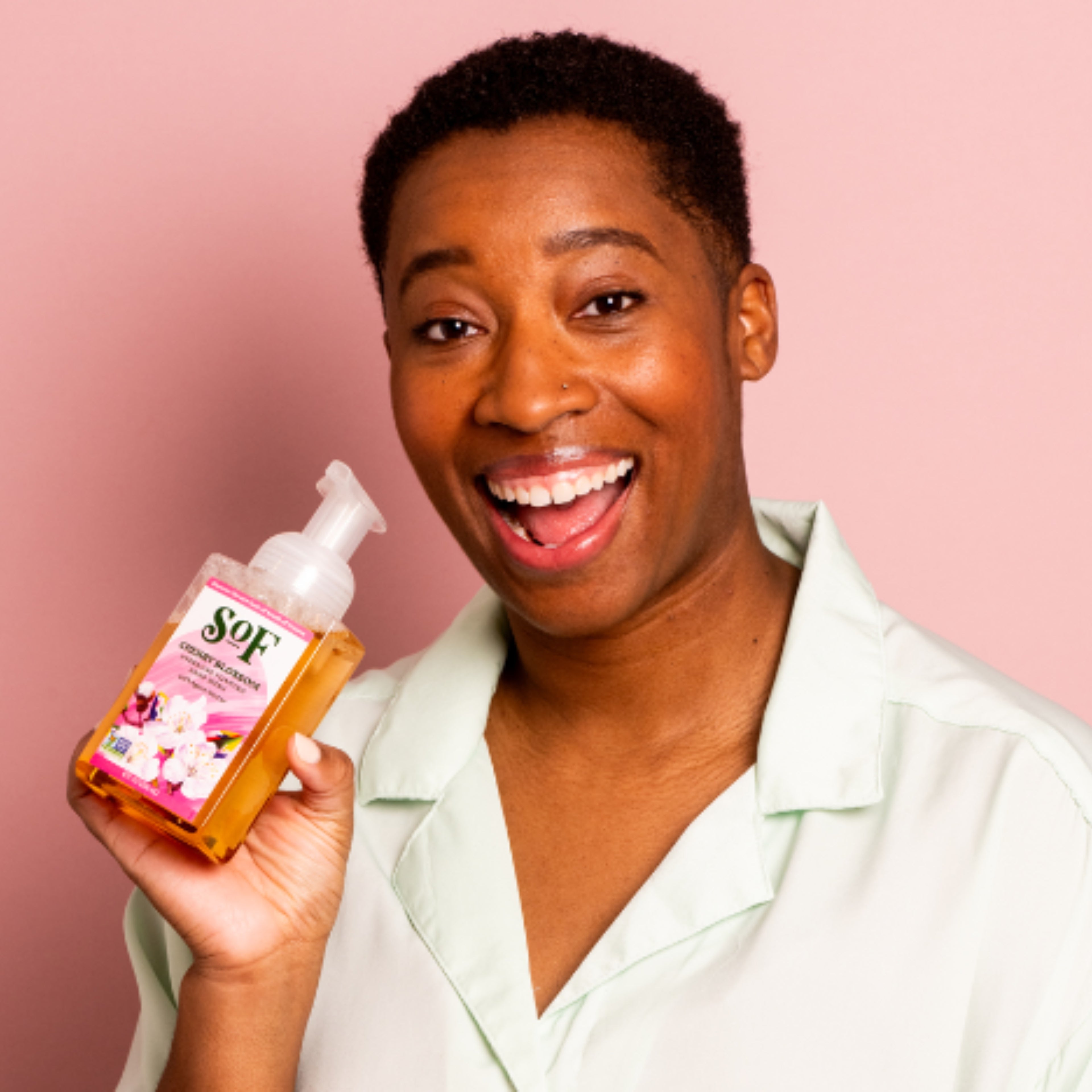 South Of France - Hand Wash Foam Cherry Blossom - 1 Each - 8 Oz - Ballimart