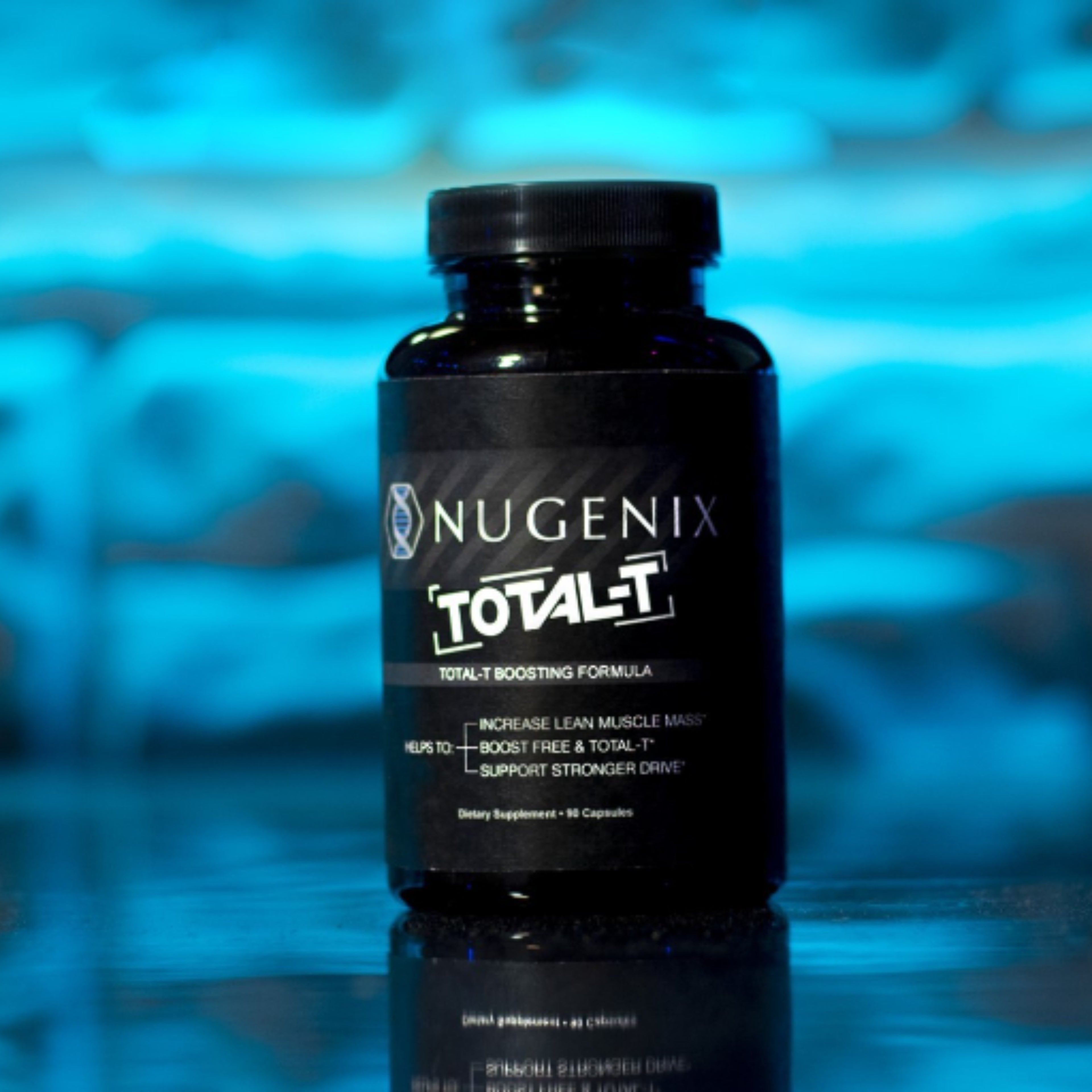 Nugenix Total-T - Free and Total Testosterone Booster Supplement for Men, 90 Count - Ballimart